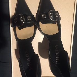Prada pointed toe pumps